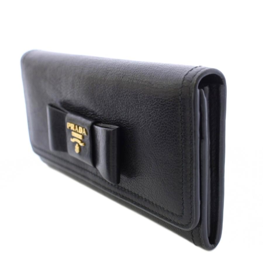 PRADA（プラダ） 長財布 ロングウォレット 二つ折り サフィアーノ