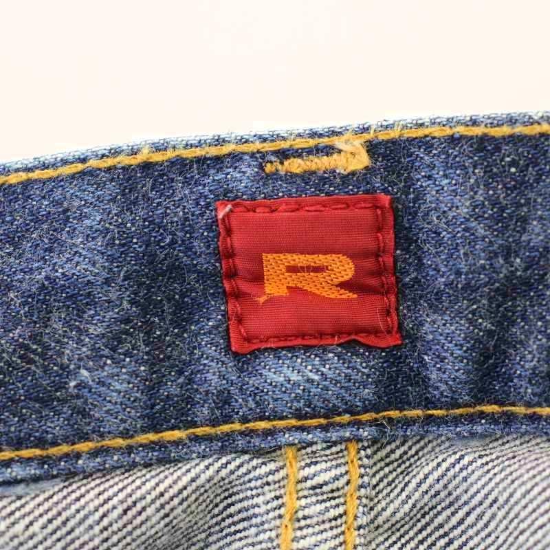 リゾルト RESOLUTE 710 デニムパンツ 赤耳 ジーンズ ボタンフライ 28