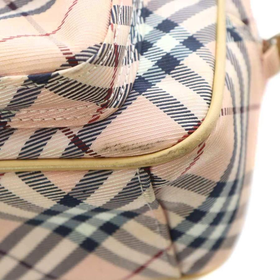 バーバリーブルーレーベル　バックオープンノースリーブ　ノバチェック　ピンク バーバリー ブルーレーベルノバチェック トートバッグ ピンク BURBERRY