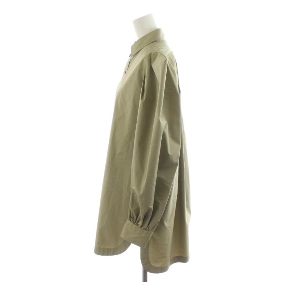 HYKE パワーショルダーシャツ ハイク HYKE パワーショルダーシャツ T/C POWER SHOULDER SHIRT