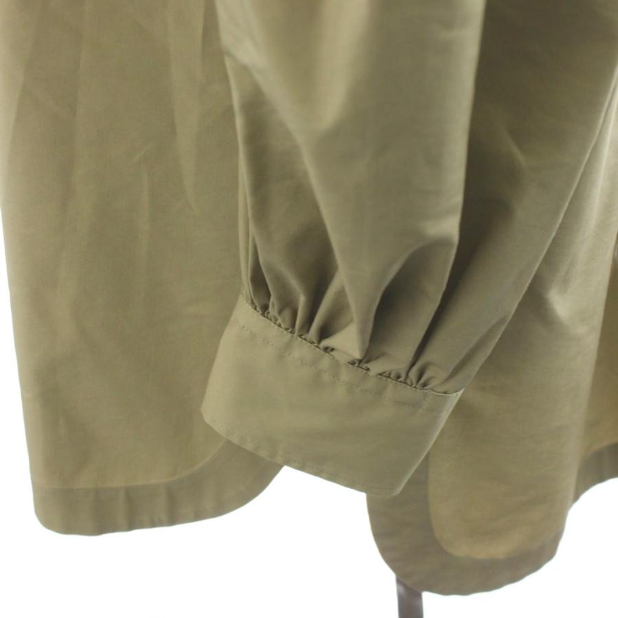 ハイク HYKE パワーショルダーシャツ T/C POWER SHOULDER SHIRT