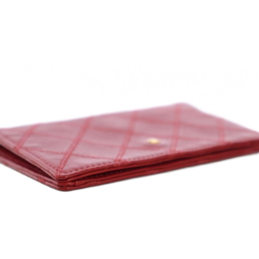 CHANEL（シャネル） レザー マトラッセ 小銭入れ コインケース 財布