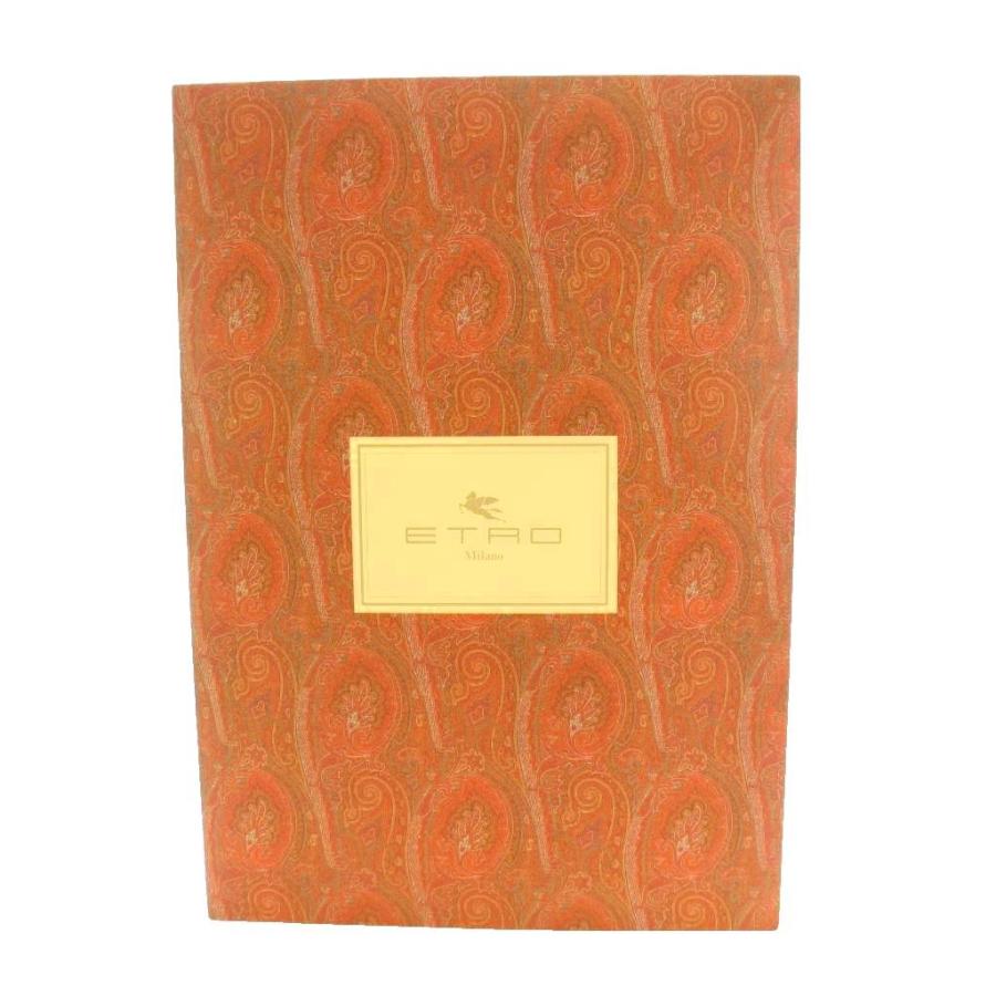 ETRO（エトロ） ストール フリンジ ペイズリー柄 ウール シルク混 総柄