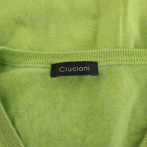 クルチアーニ cruciani ニット セーター Vネック 長袖 薄手 コットン