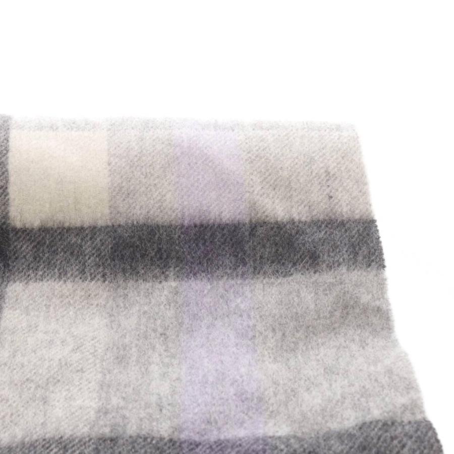 ツイードミル TWEEDMILL ストール チェック柄 グレー /SR レディース