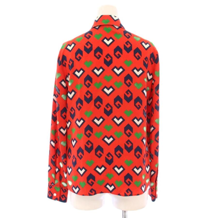 GUCCI グッチ シルクタイシャツ 長袖 【公式通販】