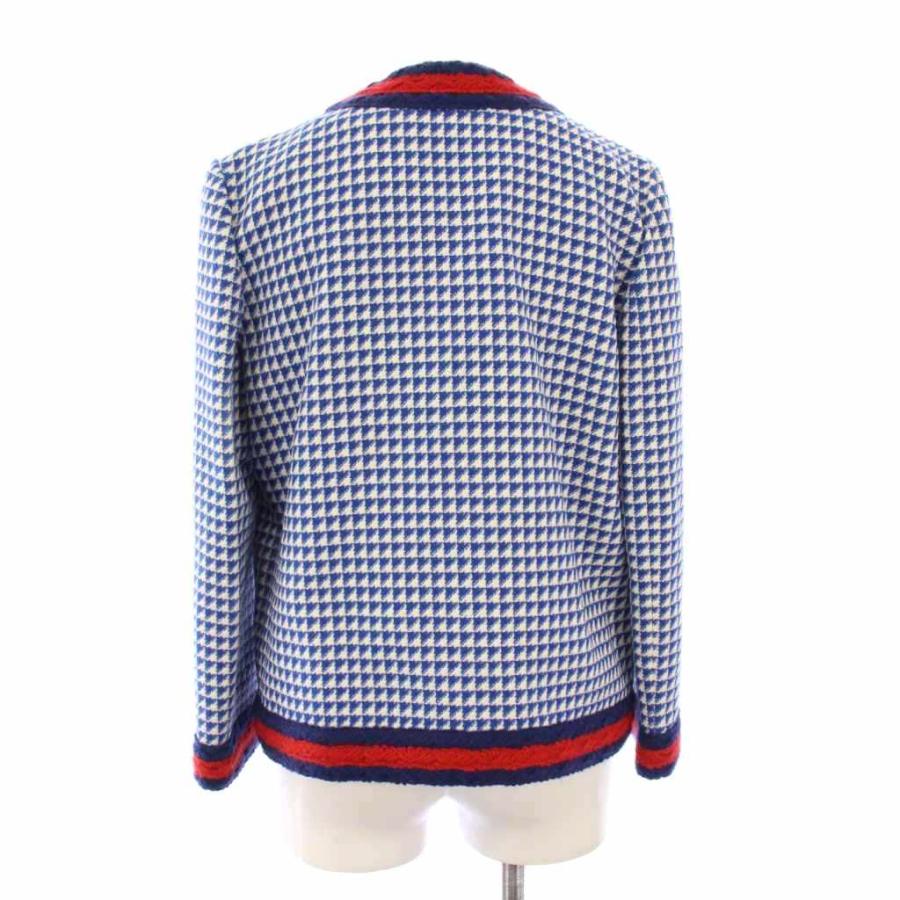 GUCCI（グッチ） スーツ ノーカラージャケット タイトスカート 千鳥格