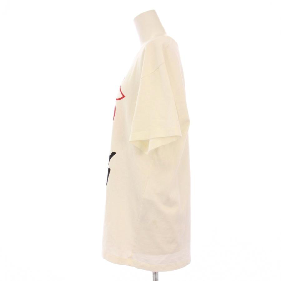 グッチ ストロベリープリントTシャツ カットソー 半袖 XS 白 615044 GUCCI（グッチ） ストロベリープリントTシャツ カットソー 半袖 XS 白