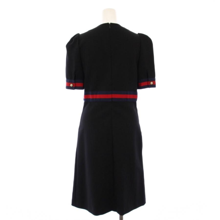 GUCCI（グッチ） GUCCI Jersey V-neck Dress ジャージーVネック