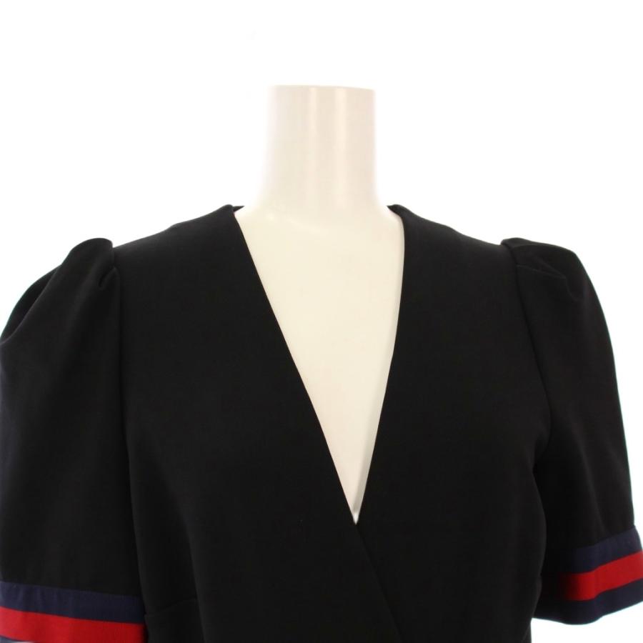 GUCCI（グッチ） GUCCI Jersey V-neck Dress ジャージーVネック