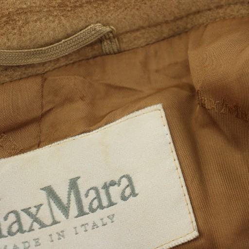 マックスマーラ MAX MARA チェスターコート ダブルブレストンコート アウター ウール カシミヤ混 40 茶 ブラウン /YT レディース_7