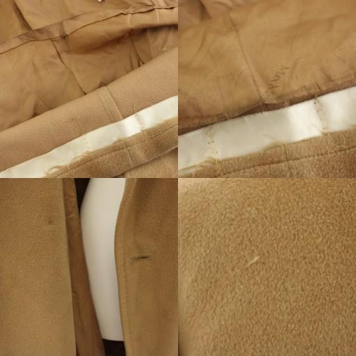 マックスマーラ MAX MARA チェスターコート ダブルブレストンコート アウター ウール カシミヤ混 40 茶 ブラウン /YT レディース_8