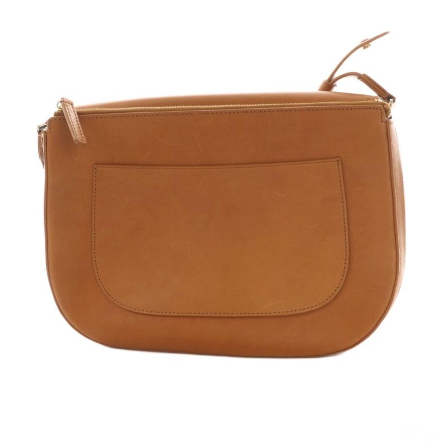 agnes b.（アニエスベー） ショルダーバッグ レザー 茶 ブラウン /SS