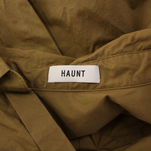 ハウント HAUNT シャツ ブラウス プルオーバー 長袖 スキッパー ワン 