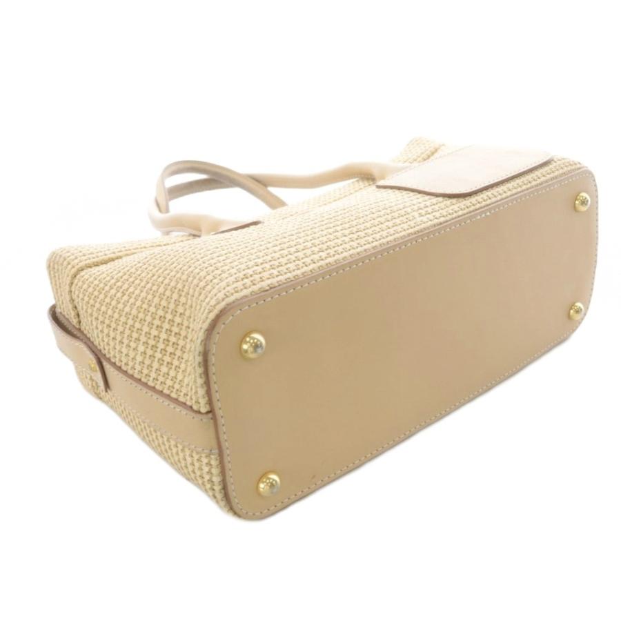 GINZA Kanematsu（銀座かねまつ） かごバッグ ハンドバッグ ベージュ