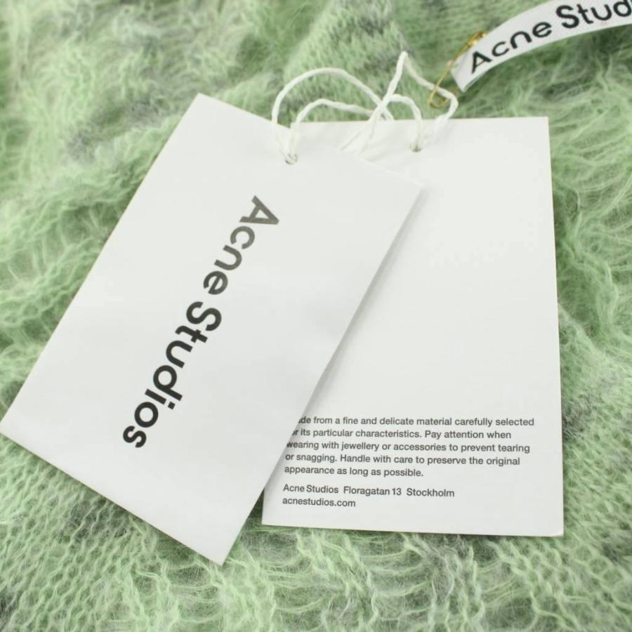 アクネ ストゥディオズ モヘヤブレンド ニット クロップドカーディガン  