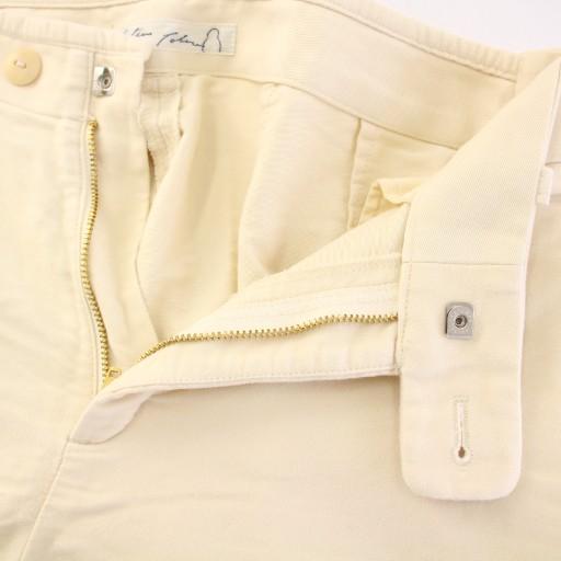 お決まりです　パラスパレス　ベージュパンツ パラスパレス Pallas Palace スラックスパンツ ジップフライ ワン