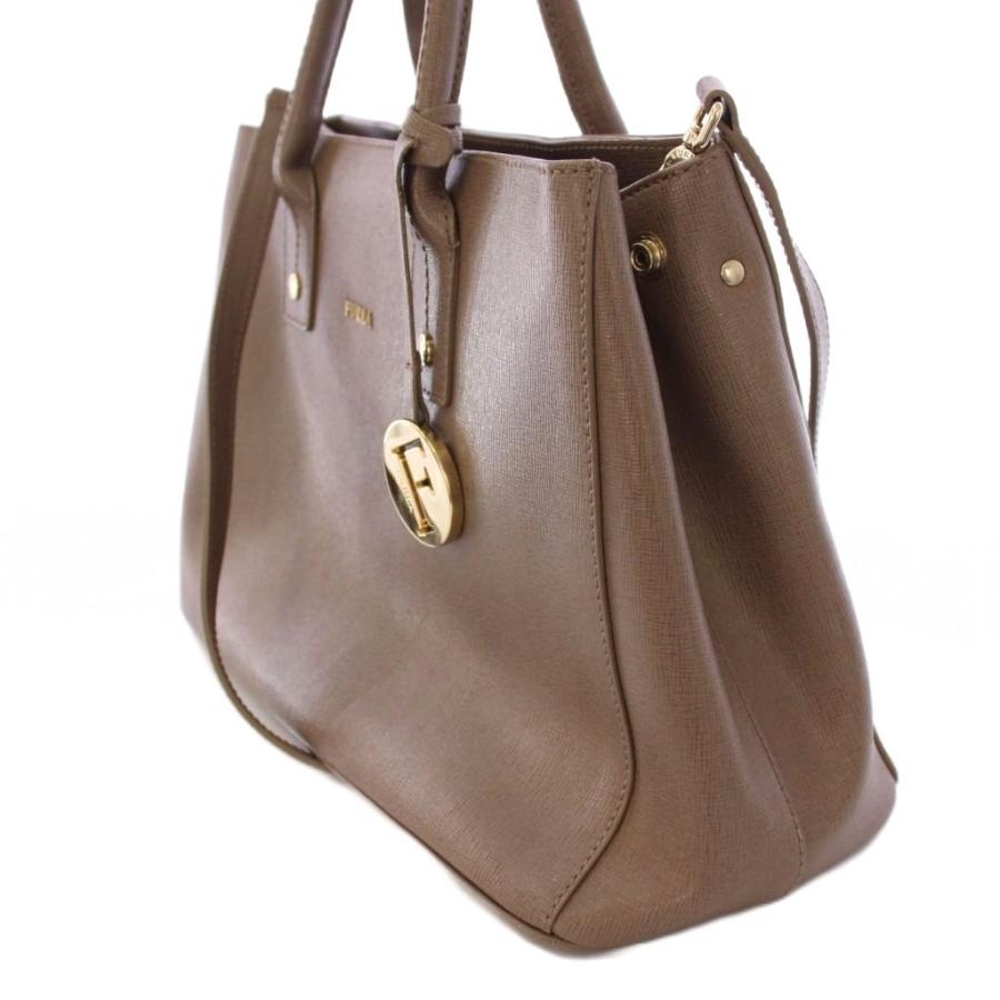 フルラ FURLA 2WAY ショルダーバッグ ハンドバッグ レザー ロゴ 