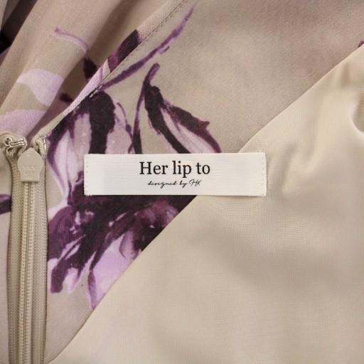Her lip to 未使用品 ハーリップトゥ アネモネカシュクールロング  