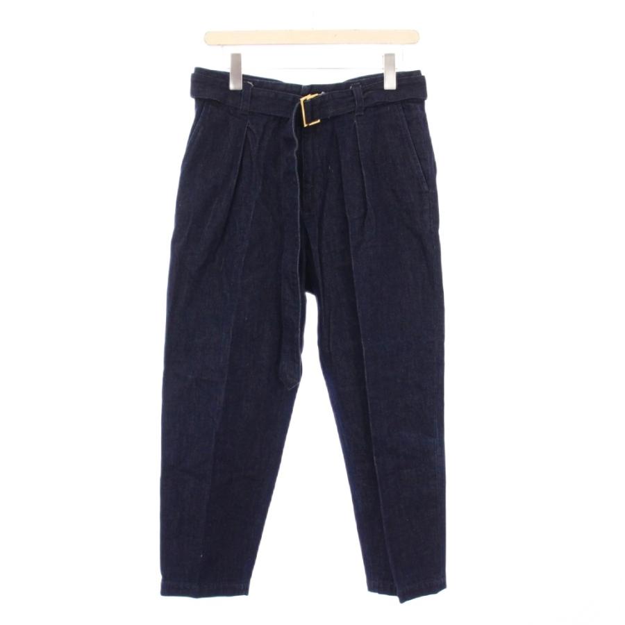 クルニ CULLNI LONG BELT TAPERED PANTS ロングベルトテーパードパンツ