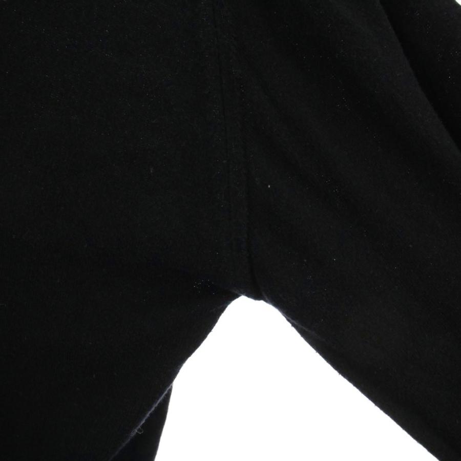 ジョンスメドレー JOHN SMEDLEY カーディガン ニット S 黒 ブラック V