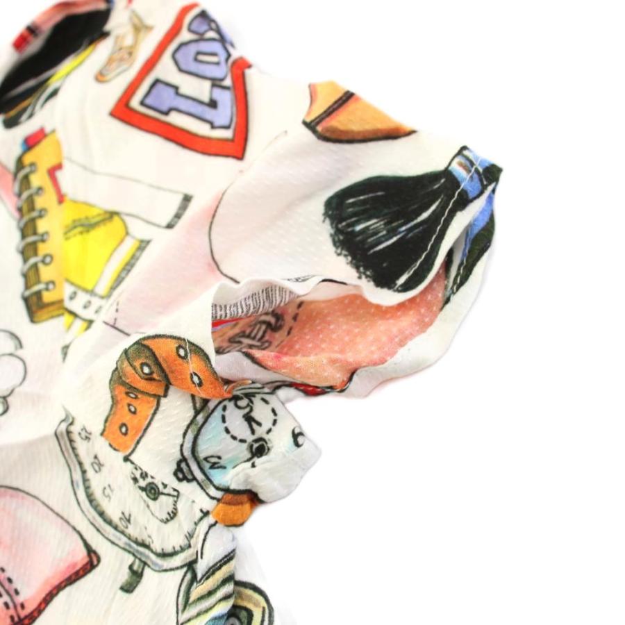 未使用品 ラブモスキーノ LOVE MOSCHINO タグ付き シャツワンピース