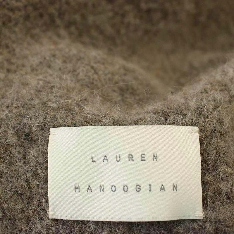 ローレンマヌージアン LAUREN MANOOGIAN アルパカウール ニット コート