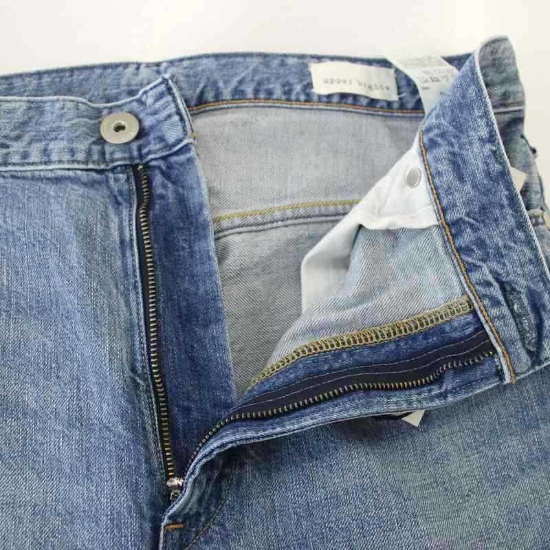 アッパーハイツ upper hights THE JANET FLOW デニムパンツ ダメージ 