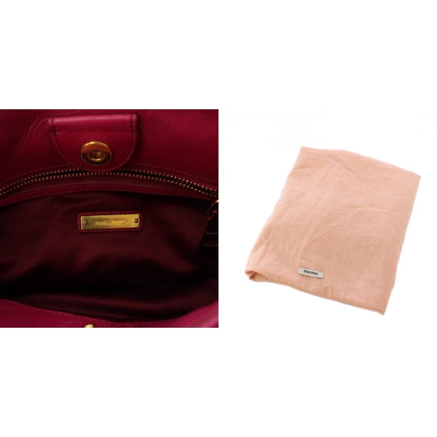 miu miu（ミュウミュウ） ハンドバッグ ショルダーバッグ 2WAY リボン