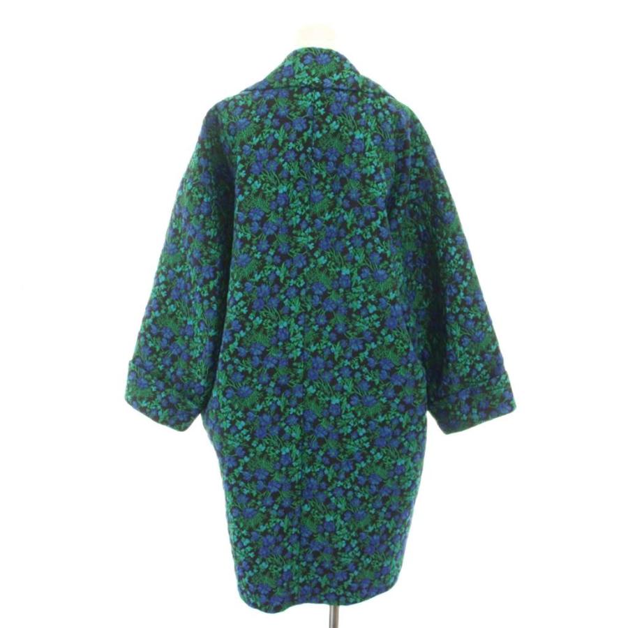 ストラスブルゴ STRASBURGO チェスターコート アウター 花柄 刺繍 36