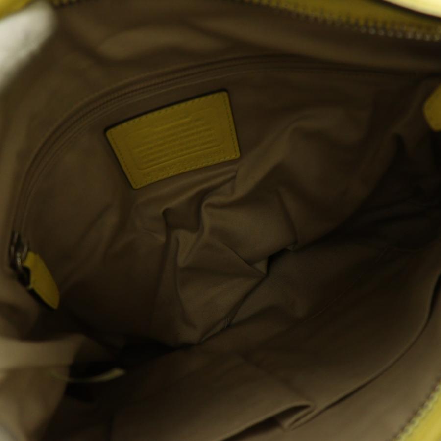COACH（コーチ） ショルダーバッグ 黄色 イエロー /SS □OS レディース