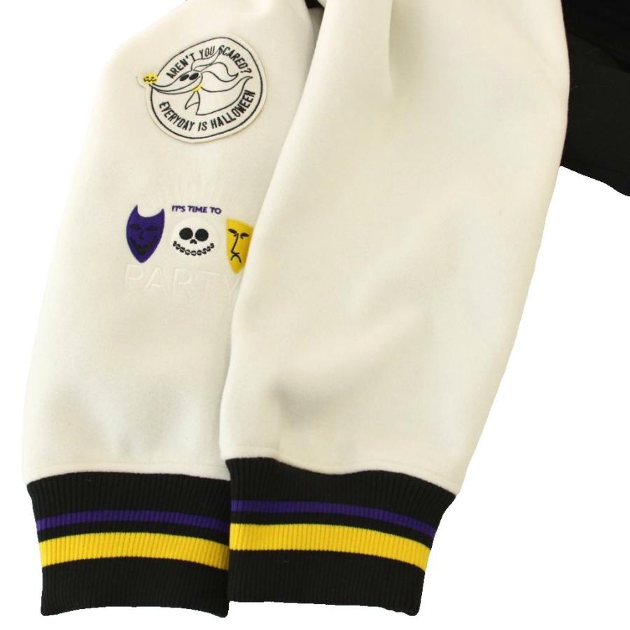 グラニフ graniph ナイトメア ディズニー スタジアムジャンパー 中綿