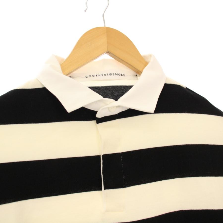 COGTHEBIGSMOKE IVY RUGBY JERSEY ラグビージャージ IVY RUGBY JERSEY / AIR SPINNING COTTON JERSEY STRIPE - ONLINE