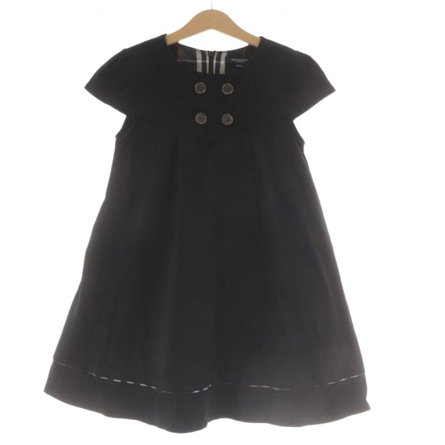 ワンピース Burberry London 130a バーバリー ロンドン BURBERRY LONDON ワンピース 130A 黒 ブラック