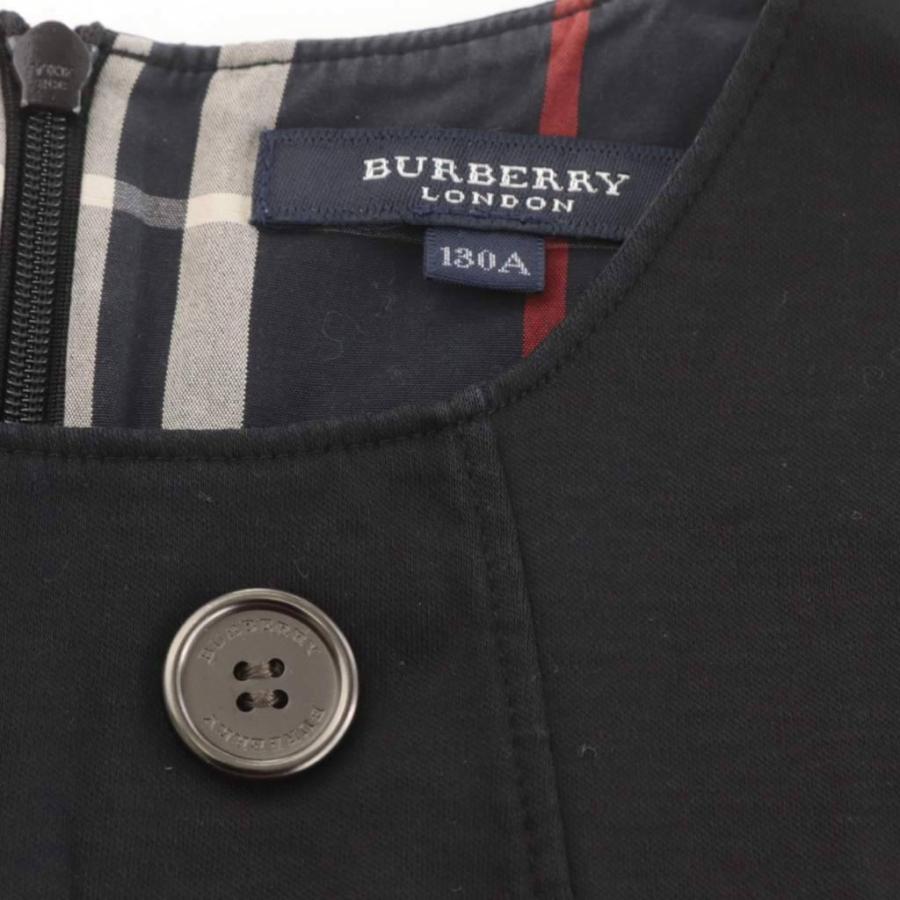 バーバリー ロンドン BURBERRY LONDON ワンピース 130A 黒 ブラック