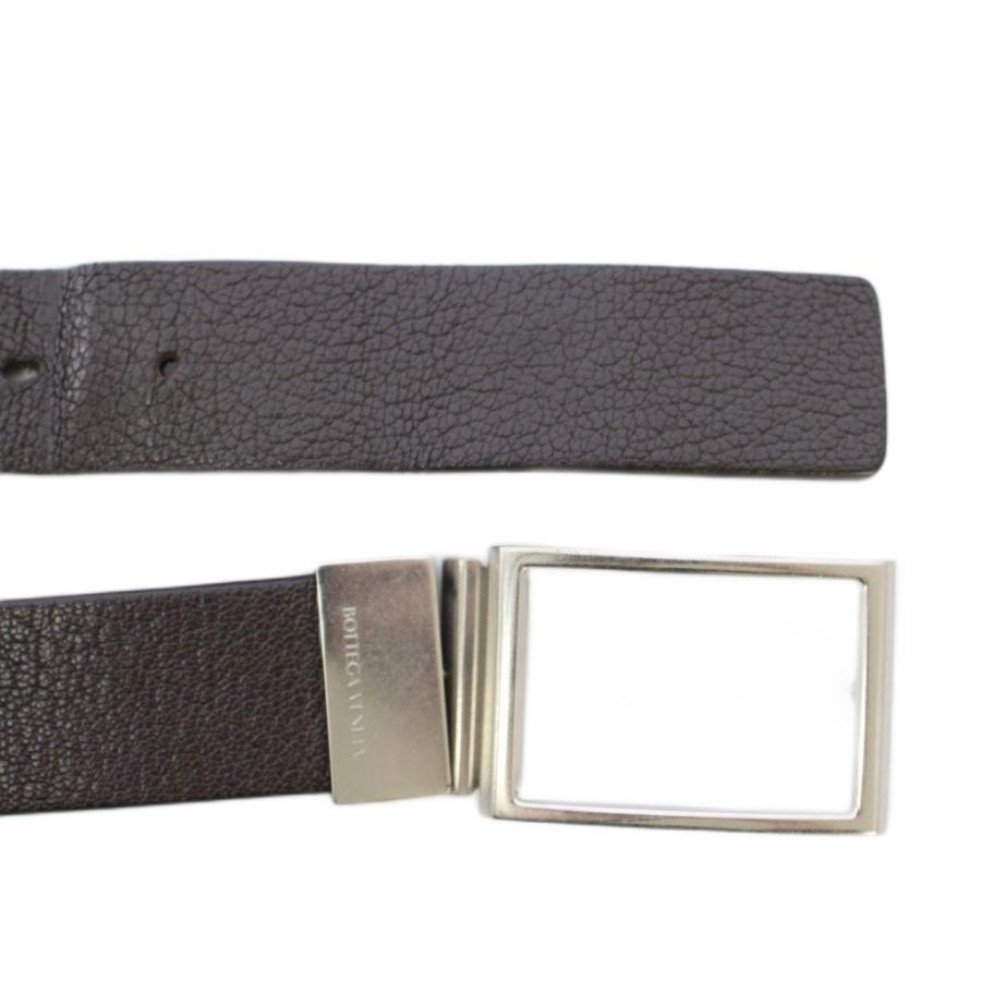 BOTTEGA VENETA（ボッテガ・ヴェネタ） ベルト レザー 無地 黒