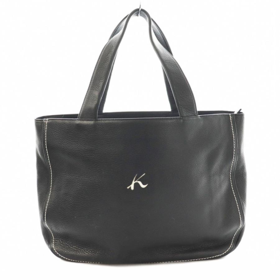 Kitamura（キタムラ） トートバッグ レザー 紺 ネイビー /SS □OS