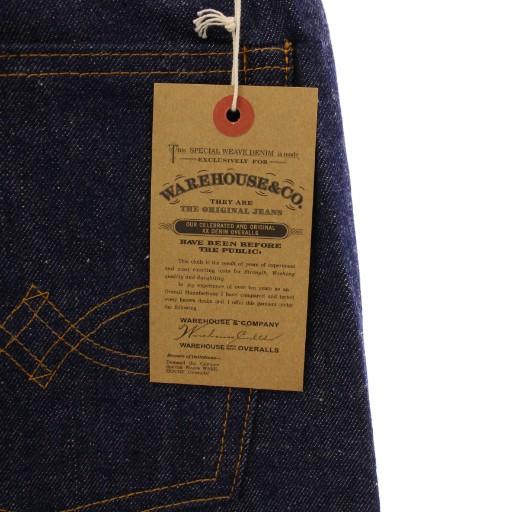 未使用品 ウエアハウス WAREHOUSE Lot 1101 2ND-HAND デニムパンツ