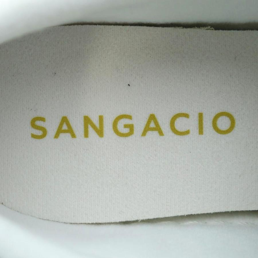 サンガッチョ Sangacio にゅ〜ず OFF COAT スニーカー 24cm 白