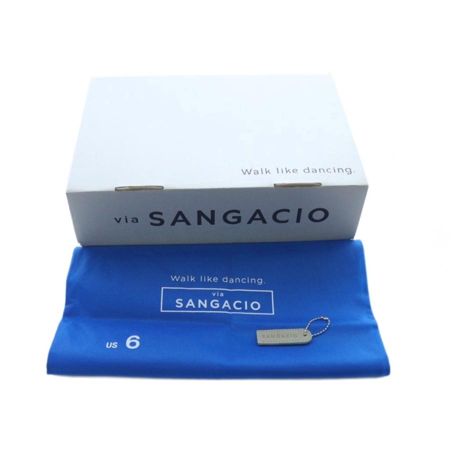 サンガッチョ Sangacio にゅ〜ず OFF COAT スニーカー 24cm 白