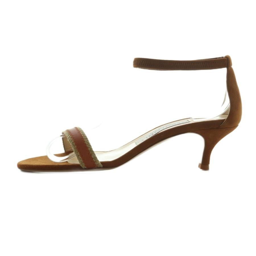 ネブローニ Nebuloni サンダル ストラップ 37.5 24.5cm 茶 6437/551 