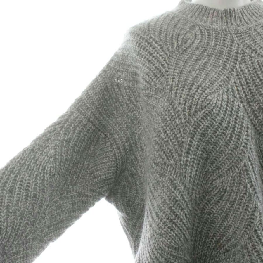 セオリーリュクス 24AW CASHMERE VEGA パラシュート ステッチニット 