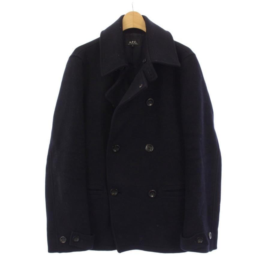A.P.C.（アーペーセー） A.P.C. Pコート ピーコート ショート丈 ウール 