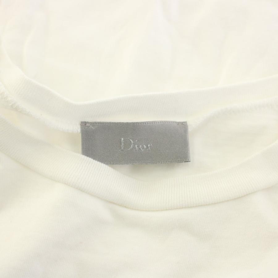 ディオールオム Dior HOMME BEE刺繍 Tシャツ カットソー 半袖 XXS 白