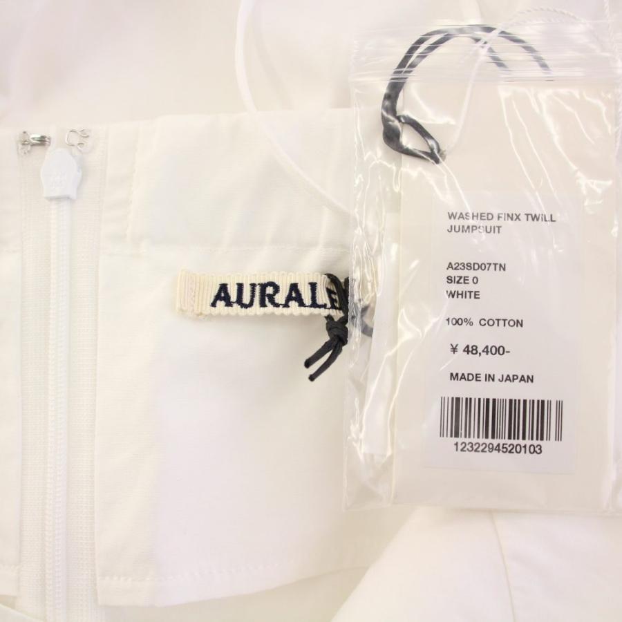 未使用品 オーラリー AURALEE 23SS WASHED FINX TWILL JUMPSUIT