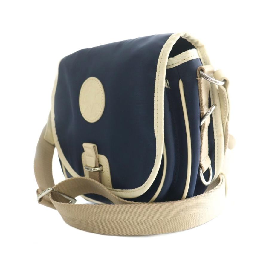 シ*イ様 HUNTING WORLD ネイビー ラウンドバッグ Hunting World（ハンティング・ワールド） ショルダーバッグ 紺