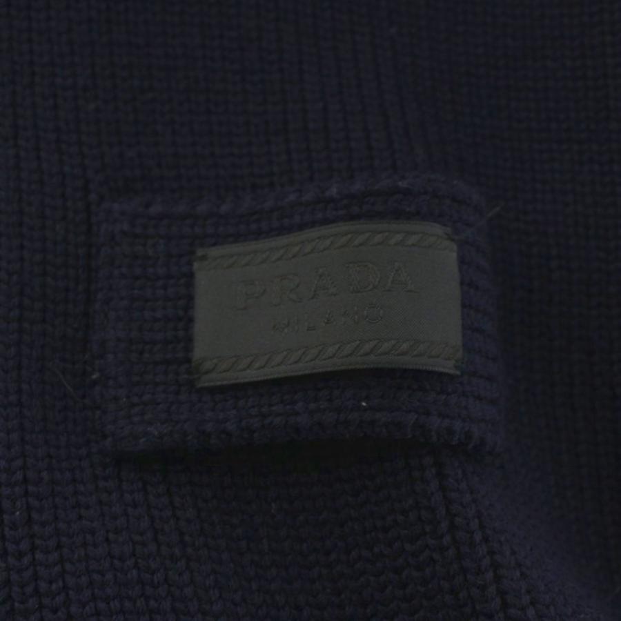 PRADA（プラダ） ダウンジャケット ブルゾン ニット切替 ナイロン