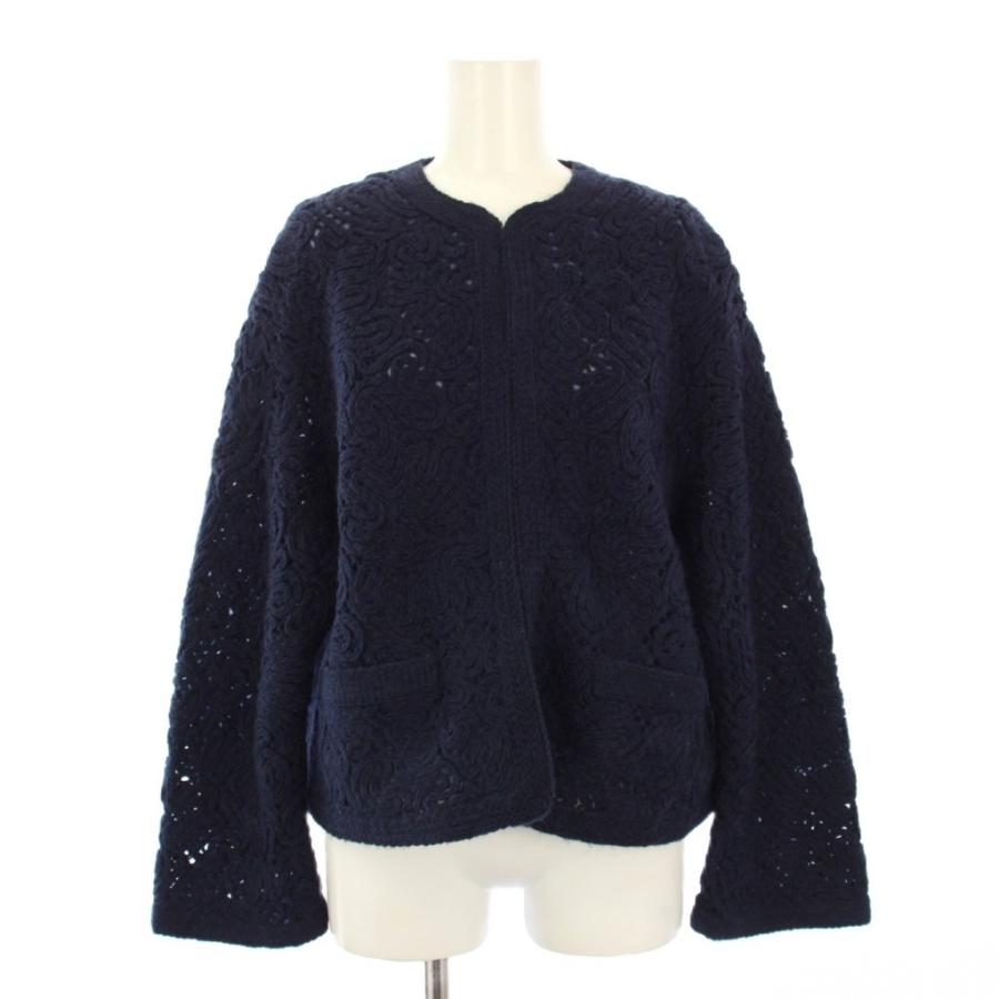 イエナ IENA 24AW エンブロイダリーレースジャケット ノーカラー