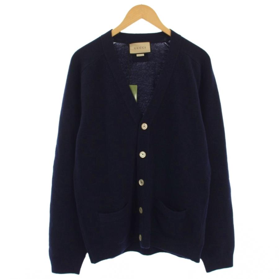 GUCCI（グッチ） 未使用品 タグ付き ニットカーディガン 長袖 XL