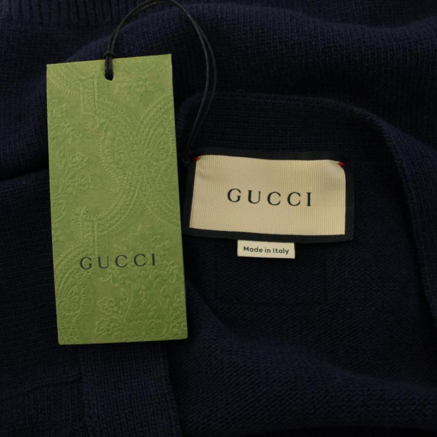 GUCCI（グッチ） 未使用品 タグ付き ニットカーディガン 長袖 XL